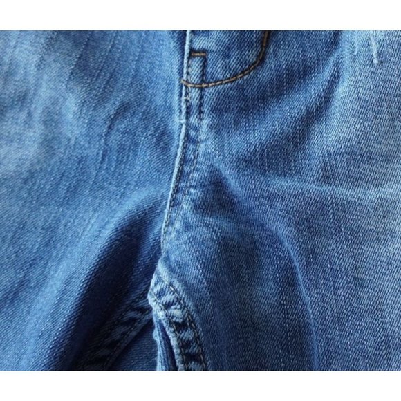 Maurices Jeans Womens Size 11 / 12 Short Molli Flare Frayed Distressed - Picture 15 of 16